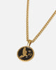 Saint Morta Doves Pendant Chain Gold