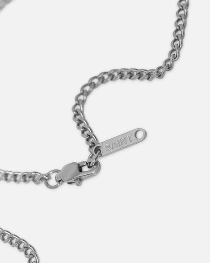 Saint Morta Doves Pendant Chain White Gold