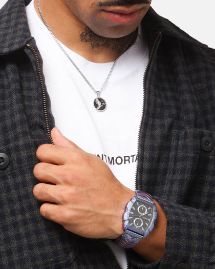 Saint Morta Doves Pendant Chain White Gold