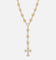 Saint Morta Rosary Cross Chain Gold