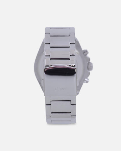 Guess Mainline Fury Glitz Bracelet Watch Silver