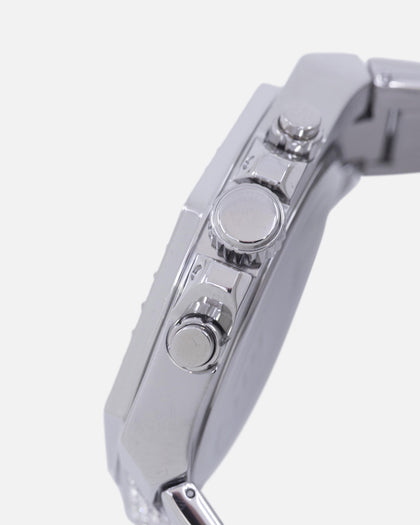 Guess Mainline Fury Glitz Bracelet Watch Silver