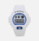 G Shock DW6900HDS-7D Watch White/Blue