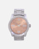 Nixon Corporal Stainless Steel Watch Silver/Coral