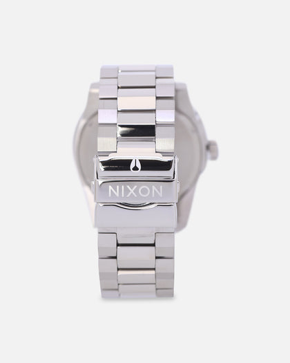 Nixon Corporal Stainless Steel Watch Silver/Coral