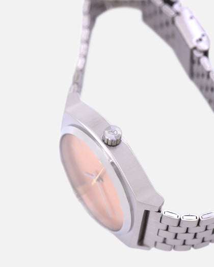 Nixon Time Teller Silver/Coral