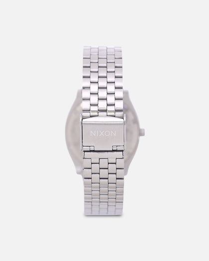 Nixon Time Teller Silver/Coral