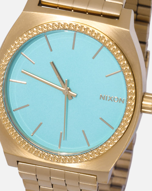 Nixon Time Teller Gold/Turquoise