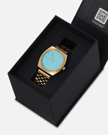 Nixon Time Teller Gold/Turquoise