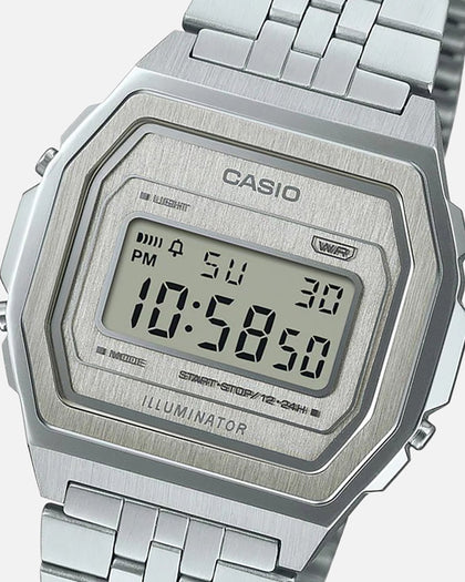 Casio A1000A-7D Watch Silver