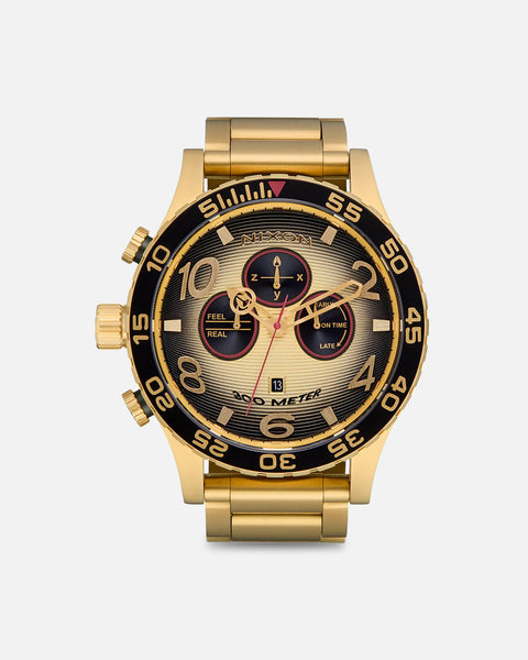 時計 NIXON / 51-30 TIDE GOLD / DIESEL G-SHOCK Nixon 51-30 Chrono Gold/Black | Culture Kings NZ
