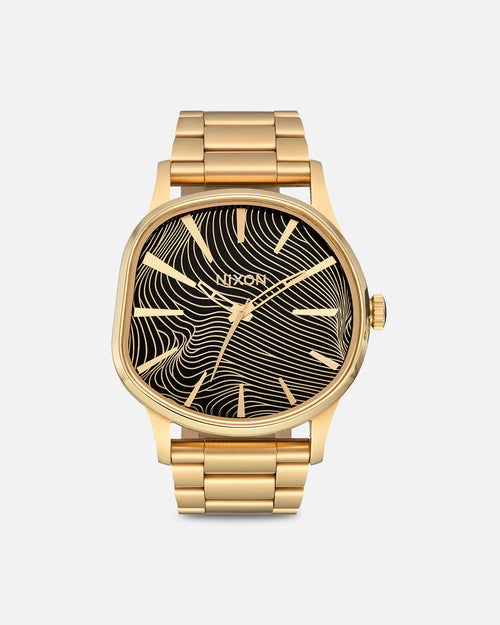 Nixon Sentry Wobble Watch Gold/Black