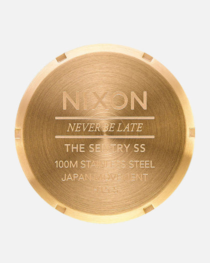 Nixon Sentry Wobble Watch Gold/Black
