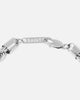 Saint Morta 8mm Rope Chain Bracelet White Gold