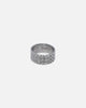 Saint Morta Rope Chain Ring White Gold