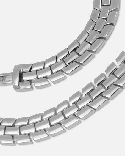 Saint Morta Spine Chain White Gold