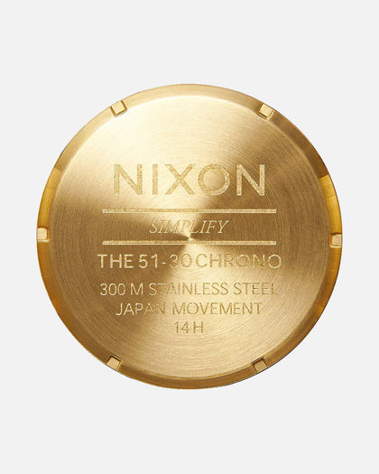 Nixon 51-30 Chrono Gold