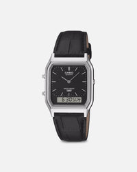 Casio AQ230EL-1A Watch Silver/Black