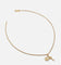 Guess Mainline Rebel Knight 26" 4G Coin And Dagger Necklace Gold