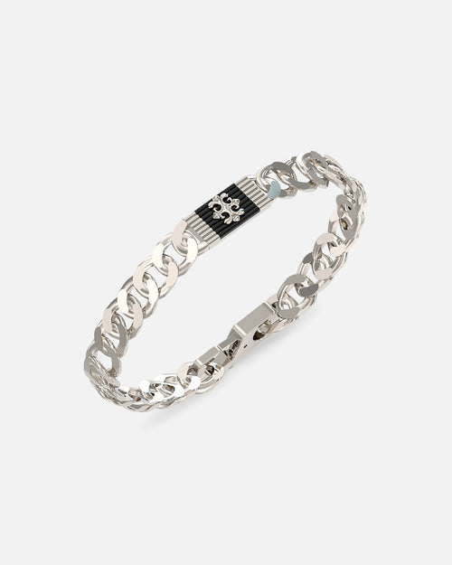 Guess Mainline Rebel Moon 9mm Tag Bracelet Steel