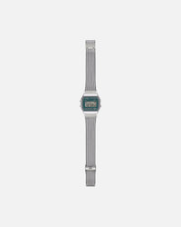 Casio A158WEM-3D Watch Silver/Black