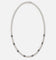 Guess Mainline 21" 4G Chain Pave Necklace Silver