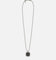 Guess Mainline Back To Black Octagon Necklace Black