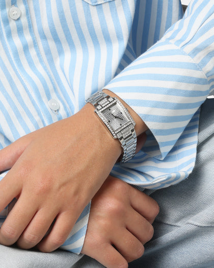 Guess Mainline Bonnet Watch Silver