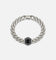 Guess Mainline Lion King Crystal Exagon Bracelet Silver
