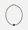 Guess Mainline Lion King Crystal Exagon Necklace Silver
