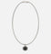 Guess Mainline Lion King Crystal Exagon Necklace Silver