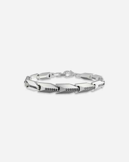 Guess Mainline True Spirit Silver Crystal Bracelet Silver