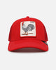 Goorin Bros The Cock Trucker Snapback Red