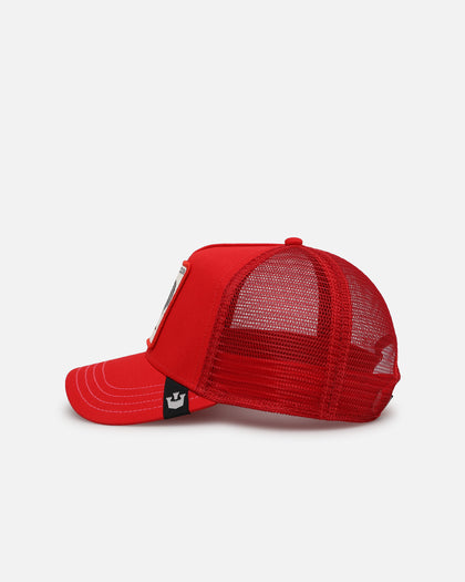 Goorin Bros The Cock Trucker Snapback Red