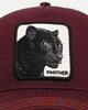 Goorin Bros The Panther Trucker Snapback Maroon