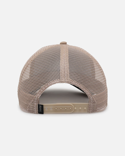 Goorin Bros The King Lion Trucker Snapback Khaki