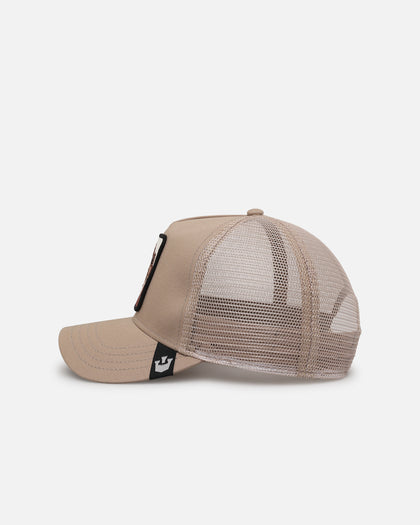 Goorin Bros The King Lion Trucker Snapback Khaki