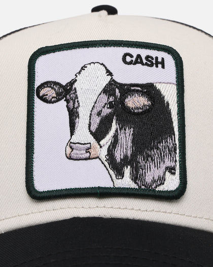 Goorin Bros The Cash Cow Trucker Snapback White/Black