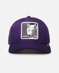 Goorin Bros Legendary Wolf Trucker Snapback Navy