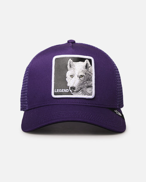 Goorin Bros Legendary Wolf Trucker Snapback Navy