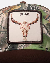 Goorin Bros Six Feet Under Trucker Snapback Real Tree Camo