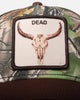 Goorin Bros Six Feet Under Trucker Snapback Real Tree Camo