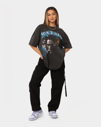 73Studio X The Matrix Heavyweight Vintage T-Shirt Black Wash
