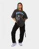 73Studio X The Matrix Heavyweight Vintage T-Shirt Black Wash