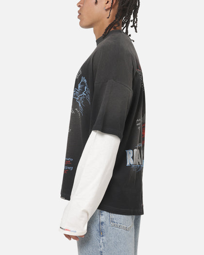 Represent Heavier Than The Heavens Long Sleeve T-Shirt Washed Black