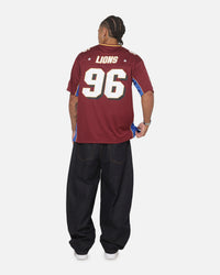 Mitchell & Ness Brisbane Lions AFL 96 Jersey Sour Cherry