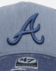 47 Brand Atlanta Braves 'Everyday Indigo' 47 Offside Snapback Blue/Navy