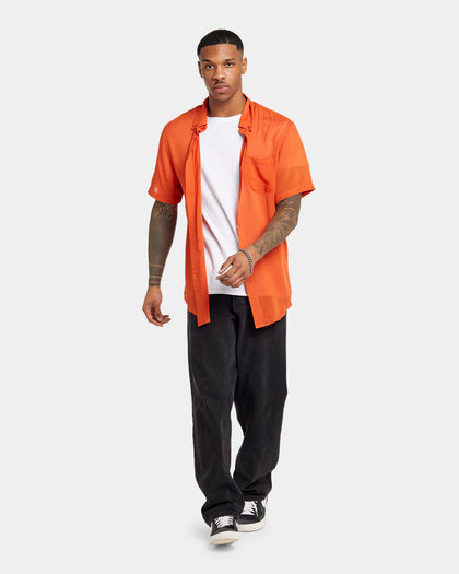 XXIII Dubrovnik Button Up Shirt Dark Orange
