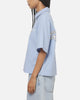 Ed Hardy Vandal Button Up Shirt Blue Check