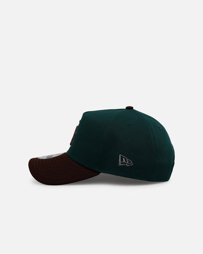 New Era Los Angeles Dodgers 'Rainforest' 9FORTY A-Frame Snapback Green/Brown